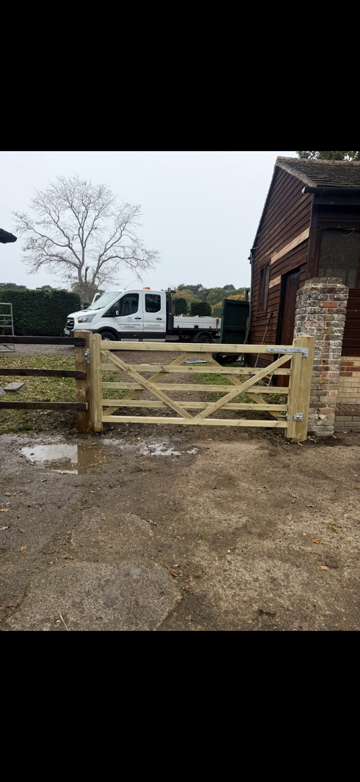 Cartwright Fencing Company project